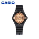CASIO カシオ カシオスタンダード チープカシオ チプカシ腕時計 時計 レディース 防水 クオーツ アナログ 3針 樹脂 ブラック オレンジ LRW-200...