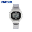 CASIO カシオ チープカシオ チプカシ腕時計 時計 メンズ クオーツ デジタル 樹脂 ステンレス シルバー グレー W-218HD-1Aプレゼント ギフト 1年保証 送料無料 母の日