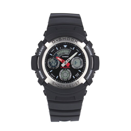 CASIO カシオ G-SHOCK ジーショック Gショック 腕時計 時計 メンズ アナデジ ベーシックモデル 防水 ブラック シルバー AW-590-1プレゼント ギフト 1年保証 送料無料 CASIO カシオ G-SHOCK ジーショック Gショック 腕時計 時計 メンズ アナデジ ベーシックモデル 防水 ブラック シルバー AW-590-1プレゼント ギフト 1年保証 送料無料