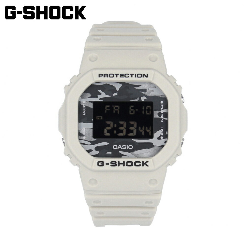 CASIO カシオ G-SHOCK ジーショック Gショック Dial Camo Utility Series腕時計 時計 メンズ 防水 クオーツ デジタル カモフラージュ カモフラ 迷彩 グレージュ グレー ブラック DW-5600CA-8プレゼント ギフト 1年保証 送料無料