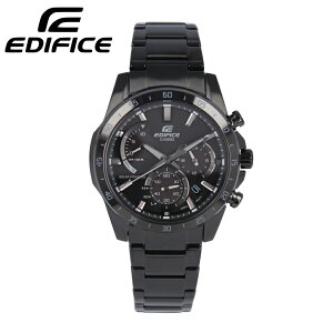 CASIO カシオ EDIFICE エディフィス腕時計 時計 メンズ 防水 ソーラー アナログ クロノグラフ ステンレス メタル ブラック EQS-930MDC-1Aプレゼント ギフト 1年保証 送料無料