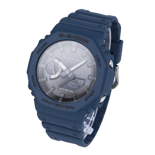 CASIO カシオ G-SHOCK ジーショック Gショック 2100 Series腕時計 時計 メンズ 防水 タフソーラー スマートフォンリンク Bluetooth アナデジ 2針 カーボン 樹脂 ネイビー ブラック GA-B2100-2Aプレゼント ギフト 1年保証 送料無料