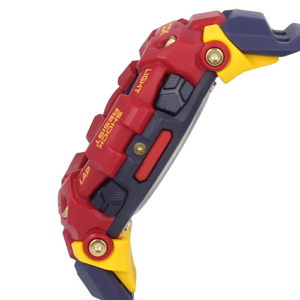 CASIO カシオ G-SHOCK ジーショック Gショック G-SQUAD FC Barcelona Matchday バルセロナ コラボレーションモデル腕時計 時計 メンズ クオーツ デジタル スマートフォンリンク Bluetooth レッド ネイビー イエロー GBD-100BAR-4プレゼント ギフト 1年保証 送料無料