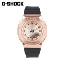 カシオ G-SHOCK 腕時計（レディース） CASIO カシオ G-SHOCK ジーショック Gショック G-SHOCK WOMEN腕時計 時計 レディース 防水 クオーツ アナデジ 2針 樹脂 ステンレス ブラック ピンクゴールド GM-S2100PG-1A4プレゼント ギフト 1年保証 送料無料 母の日