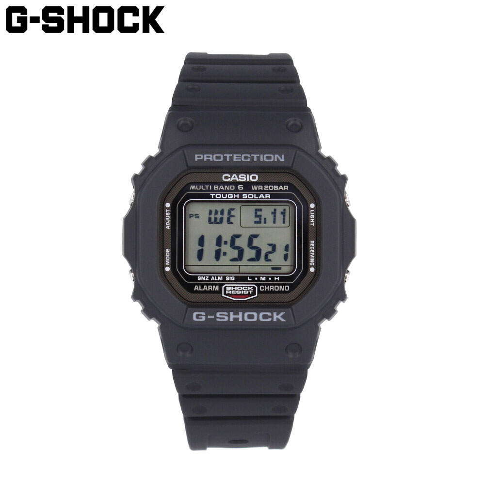 CASIO カシオ G-SHOCK ジーショック Gショック ORIGIN 5600 SERIES腕時計 時計 メンズ 防水 電波ソーラー デジタル ブラック グレー GW-5000U-1プレゼント ギフト 1年保証 送料無料