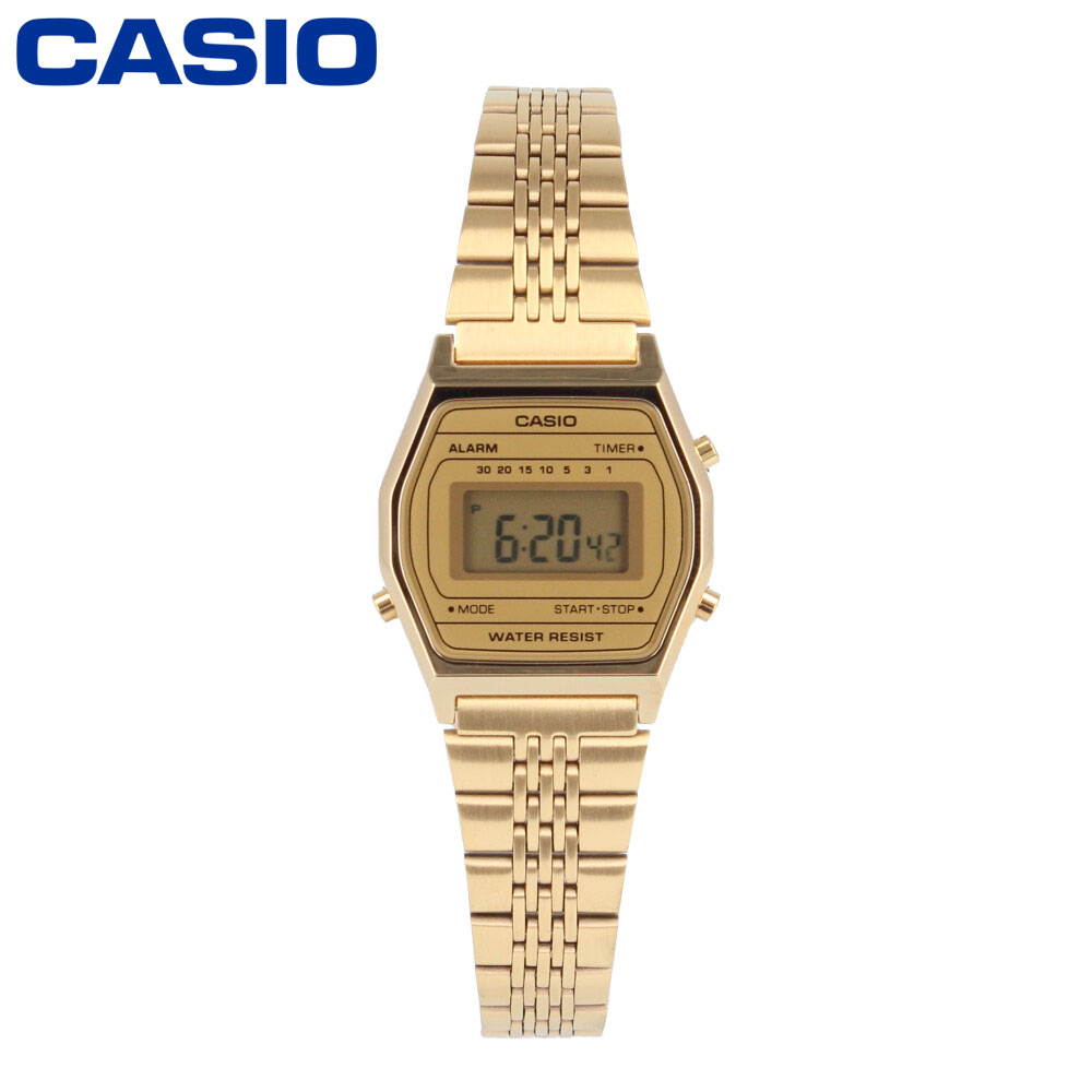 CASIO カシオ カシオスタンダード Vintage ヴィンテージ腕時計 時計 レディース クオーツ デジタル ステンレス メタル ゴールド LA690WGA-9プレゼント ギフト 1年保証 送料無料 父の日