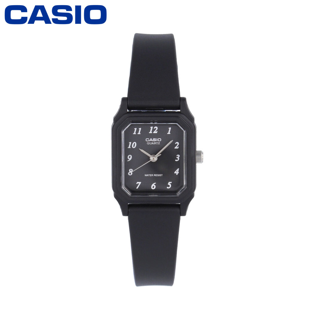 CASIO カシオ カシオスタンダード チープカシオ チプカシ腕時計 時計 レディース クオーツ アナログ 3針 ブラック LQ-142-1Bプレゼント ギフト 1年保証 送料無料 父の日