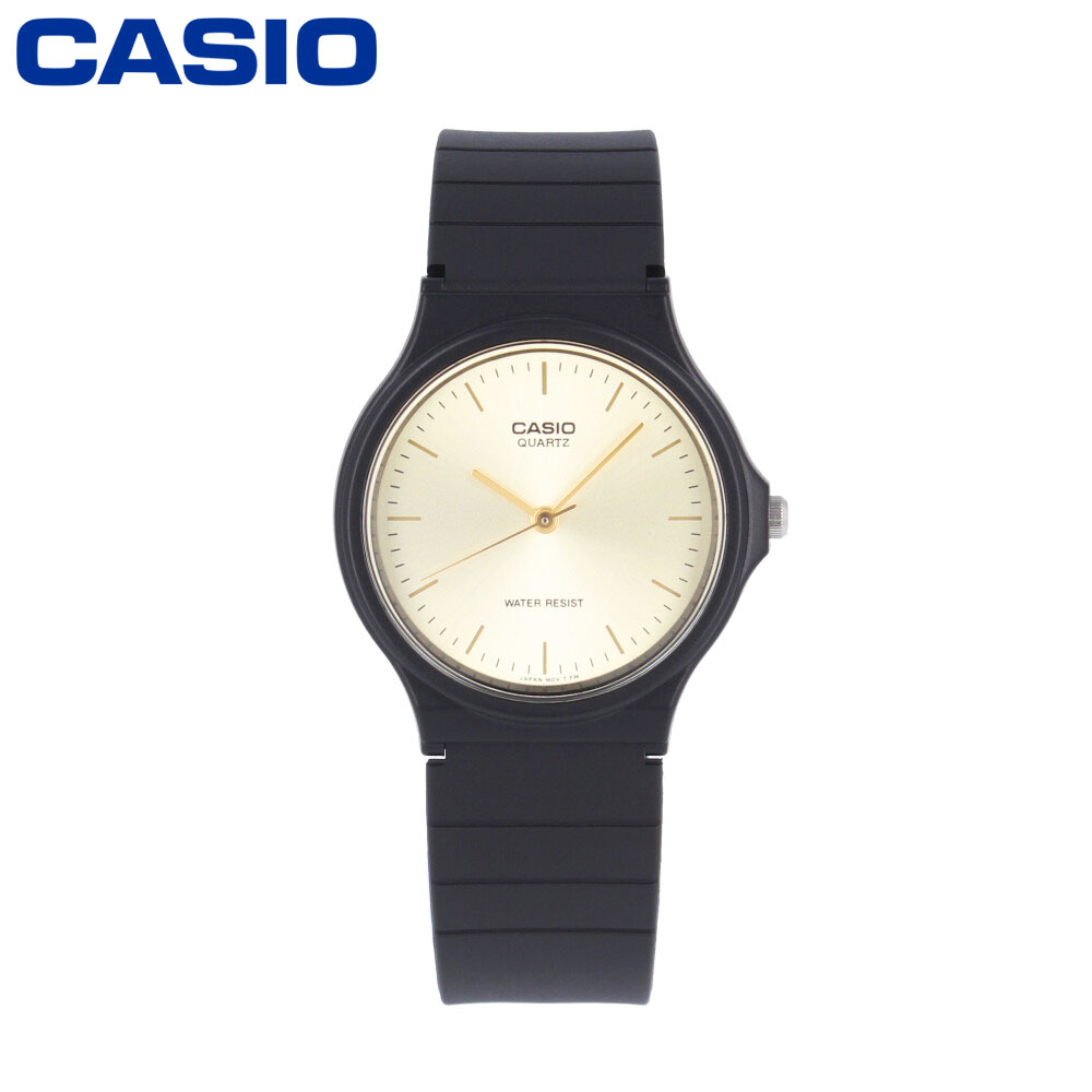 CASIO カシオ STANDARD スタンダード チープカシオ 腕時計 時計 メンズ レディース ユニセックス アナログ 3針 ブラック ゴールド MQ-24...