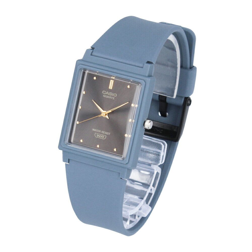 CASIO カシオ カシオスタンダード チープカシオ チプカシ腕時計 時計 ユニセックス メンズ レディース クオーツ アナログ 3針 樹脂 ブルーグレー ブラック MQ-38UC-2A2プレゼント ギフト 1年保証 送料無料