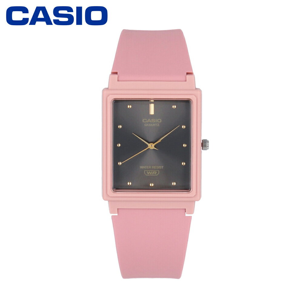 20日限定でMAX500円OFFクーポン配布中！CASIO カシオ カシオスタンダード チープカシオ チプカシ腕時計 時計 ユニセックス メンズ レディース クオーツアナログ 3針 樹脂 ピンク ブラック MQ-38UC-4Aプレゼント ギフト 1年保証 送料無料 母の日