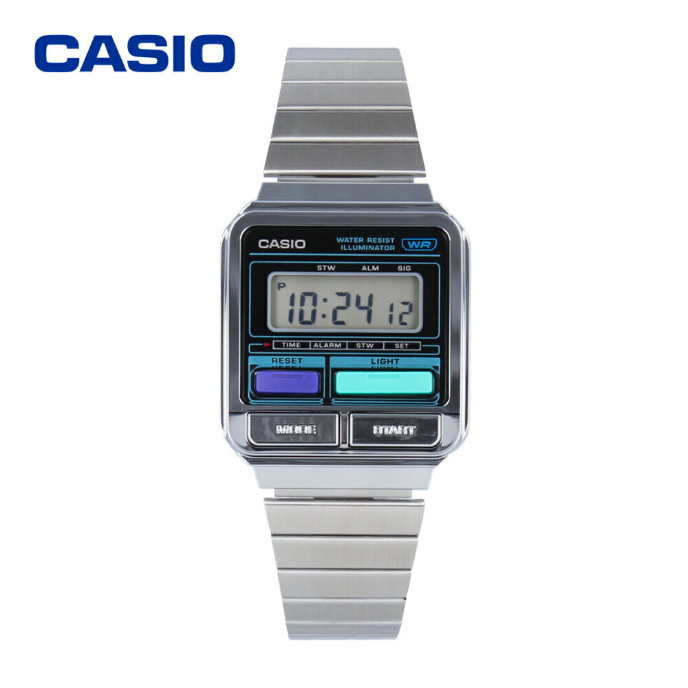 CASIO カシオ カシオスタンダード チープカシオ チプカシ CLASSIC腕時計 時計 ユニセックス メンズ レディース クオーツ デジタル 樹脂 ステンレス メタル シルバー ブラック A120WE-1Aプレゼント ギフト 1年保証 送料無料 母の日