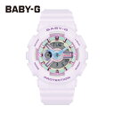 CASIO カシオ Baby-G ベビージー ベビーG BA-110 SERIES腕時計 時計 レディース 防水 クオーツ アナデジ 2針 ライトパープル ピンク イエロー グリーン BA-110XPM-6Aプレゼント ギフト 1年保証 送料無料