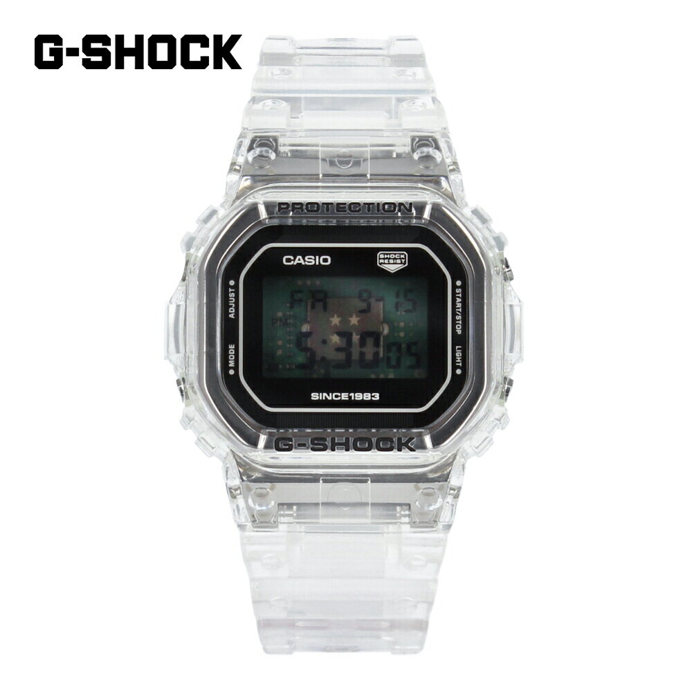 CASIO カシオ G-SHOCK ジーショック Gショック G-SHOCK 40th Anniversary CLEAR REMIX腕時計 時計 メンズ 防水 クオーツ デジタル ステンレス 樹脂 クリア スケルトン ブラック DW-5040RX-7プレゼント ギフト 1年保証 送料無料