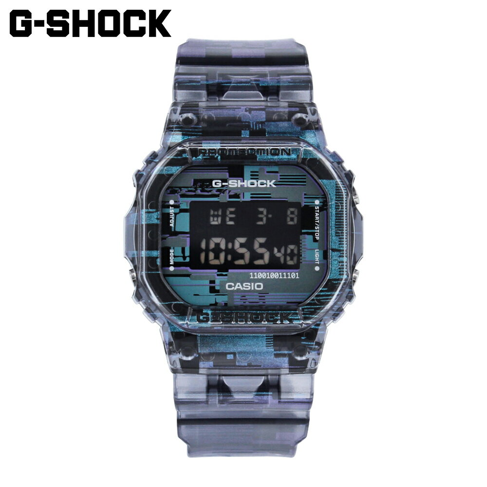 CASIO カシオ G-SHOCK ジーショック Gショック 5600 SERIES腕時計 時計 メンズ 防水 クオーツ デジタル グレー マルチカラー スケルトン ブルー パープル 偏光インク DW-5600NN-1プレゼント ギフト 1年保証 送料無料