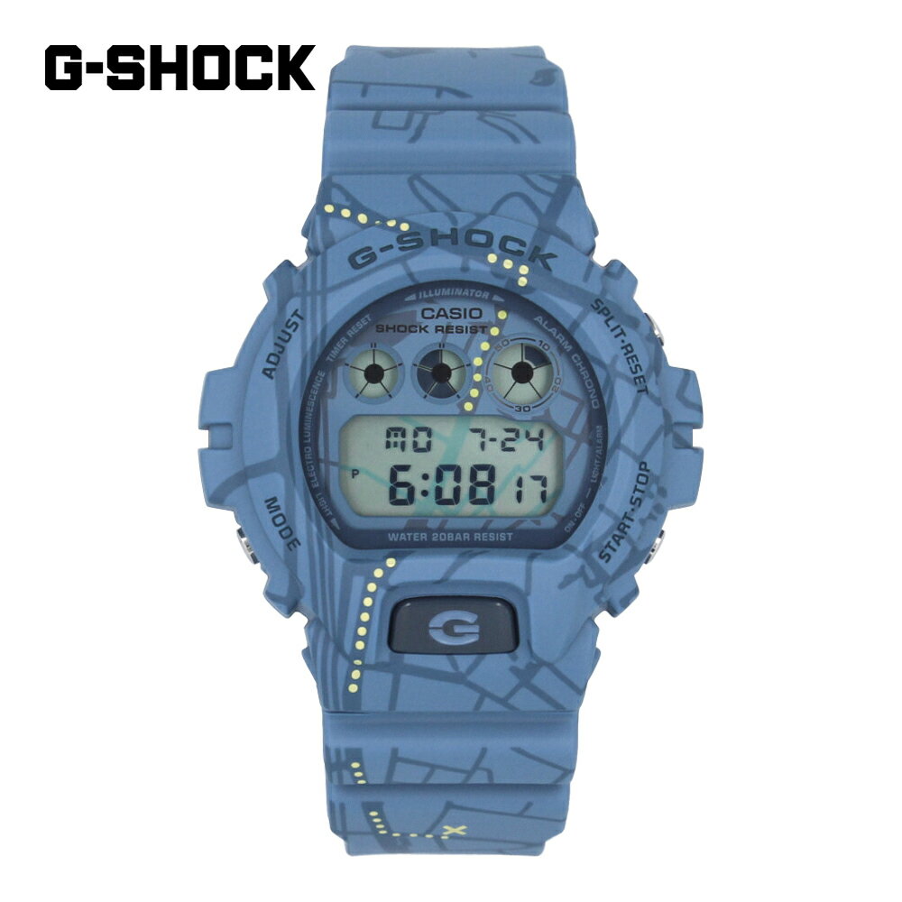 CASIO カシオ G-SHOCK ジーショック Gショック Treasure Huntシリーズ 渋谷 地図 6900 SERIES腕時計 時..