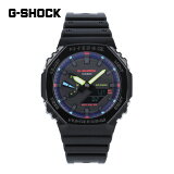 CASIO  G-SHOCK å Gå Virtual Rainbow Gamers RGB꡼ 2100 Seriesӻ   ɿ  ʥǥ 2 ܥ  ֥å GA-2100RGB-1Aץ쥼 ե 1ǯݾ ̵ 