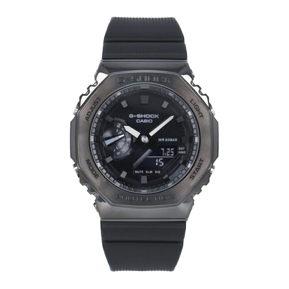 Rakuten - CASIO G-SHOCK GM-2100BB-1A 2100 Series メタルカバードシリーズ 腕時計 プレゼント ギフト 1年保証 送料無料