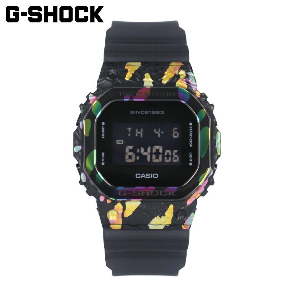 CASIO カシオ G-SHOCK ジーショック Gショック 40th Anniversary Adventurer’s Stone アドヴェンチャラーズストーン腕時計 時計 メンズ クオーツ デジタル 樹脂 ステンレス グレー ブラック レインボー スケルトン GM-5640GEM-1プレゼント ギフト 1年保証 送料無料