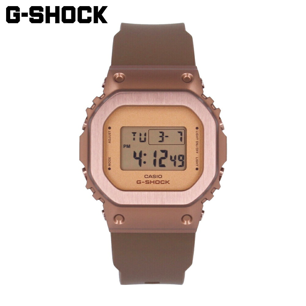 カシオ ビジネス腕時計 レディース CASIO カシオ G-SHOCK ジーショック Gショック腕時計 時計 レディース 防水 クオーツ デジタル 樹脂 ステンレス ブラウン GM-S5600BR-5プレゼント ギフト 1年保証 送料無料 父の日