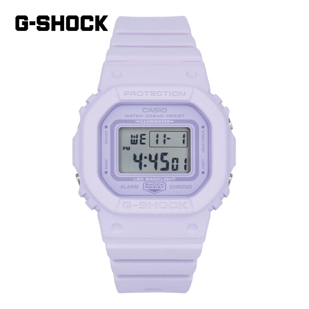 カシオ G-SHOCK 腕時計（レディース） CASIO カシオ G-SHOCK ジーショック Gショック WOMEN腕時計 時計 レディース 防水 クオーツ デジタル ラベンダー GMD-S5600BA-6プレゼント ギフト 1年保証 送料無料 父の日