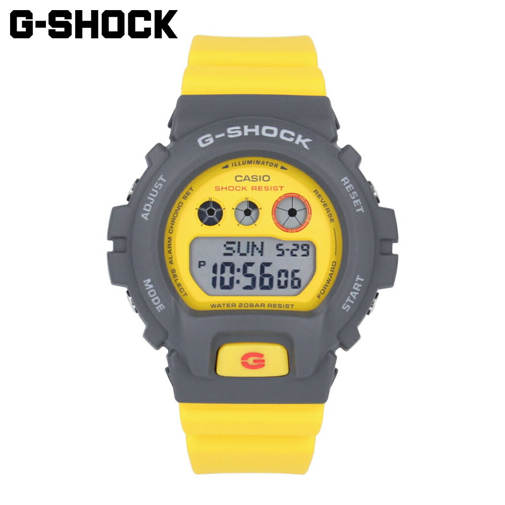 CASIO カシオ G-SHOCK ジーショック Gショック WOMEN腕時計 時計 レディース 防水 クオーツ デジタル イエロー チャコールグレー GMD-S6900Y-9プレゼント ギフト 1年保証 送料無料