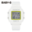 CASIO カシオ Baby-G ベビージー ベビーG BABY-G+PLUS BGD-10 Series腕時計 時計 レディース 防水 クオーツ デジタル ホワイト イエロー ストラップ付き 専用ホルダー付き BGD-10K-7プレゼント ギフト 1年保証 送料無料