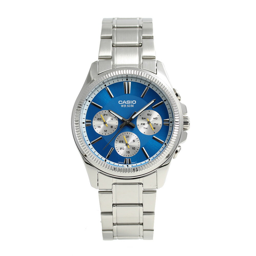 Rakuten - CASIO カシオ MTP-1375D-2A2 メンズ　アナログ 腕時計 プレゼント ギフト 1年保証 送料無料