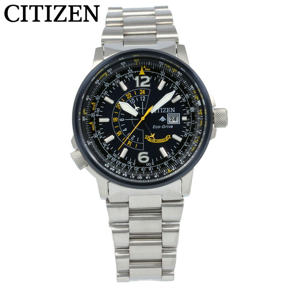 CITIZEN / シチズン BJ7006-56L Eco-Drive エコドライブ 腕時計 メンズ ステンレス シルバー ブルー ブルーエンジェルス アメリカ海軍