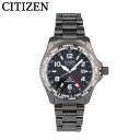 CITIZEN シチズン PROMASTER プロマスター LAND Eco Drive エコドライブ腕時計 時計 メンズ 防水 ソーラー アナログ ステンレス メタル ガンメタリック ブラック BJ7107-83Eプレゼント ギフト 1年保証 送料無料 国内正規品 母の日