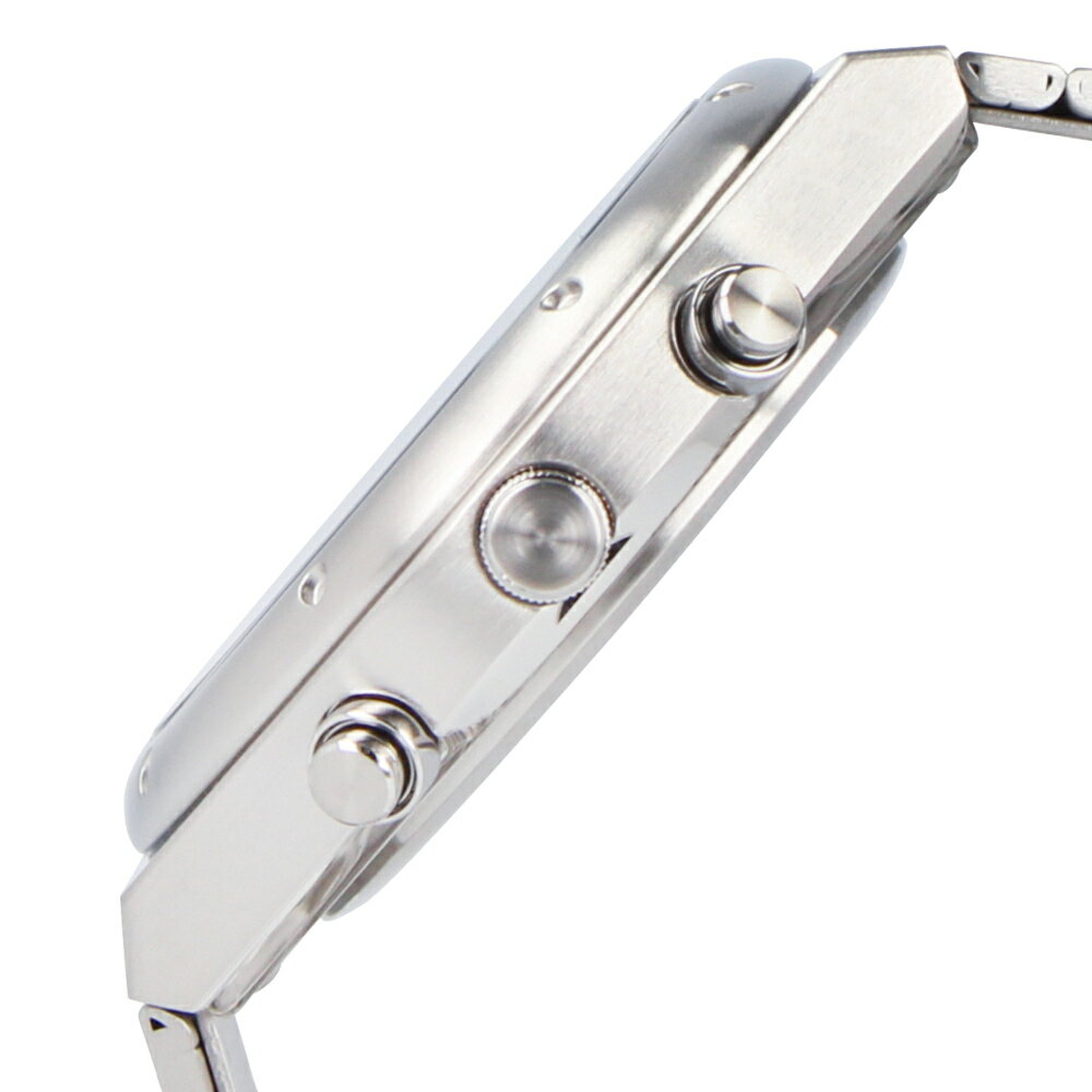 CITIZEN シチズン シチズンコレクション RECORD LABEL 1984 chronograph スポルテ MS Eco-Drive エコドライブ腕時計 時計 メンズ ソーラー アナログ クロノグラフ ステンレス メタル シルバー ホワイト ブラック AT2541-54Aプレゼント ギフト 1年保証 送料無料