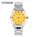 CITIZEN シチズン腕時計 時計 メンズ クオーツ アナログ 3針 ステンレス メタル シルバー イエロー BI5110-54Zプレゼント ギフト 1年保証...