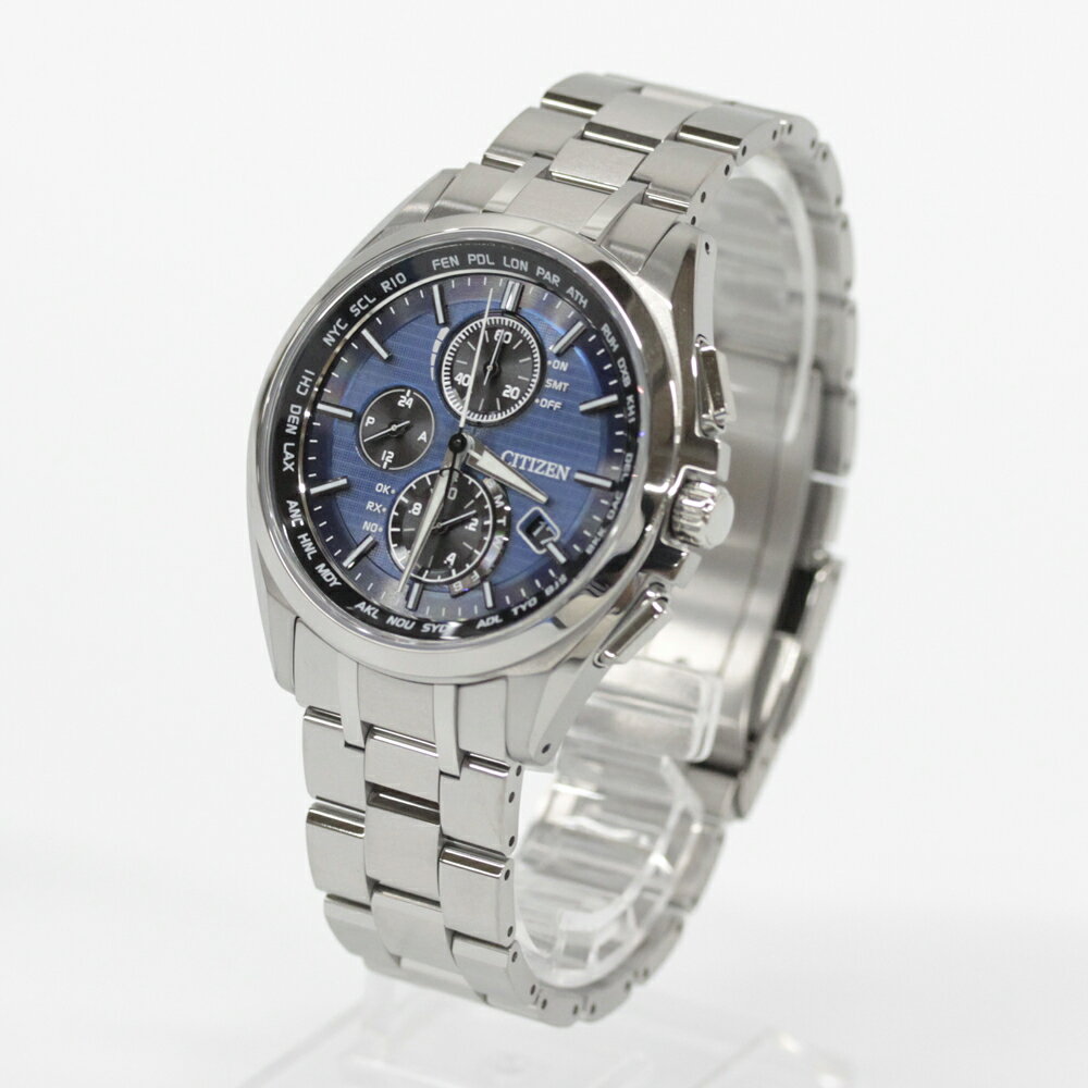 CITIZEN ATTESA AT8040-57L アナログ 電波ソーラー シチズン アテッサ メンズ エコドライブ 腕時計 プレゼント ギフト 1年保証 送料無料