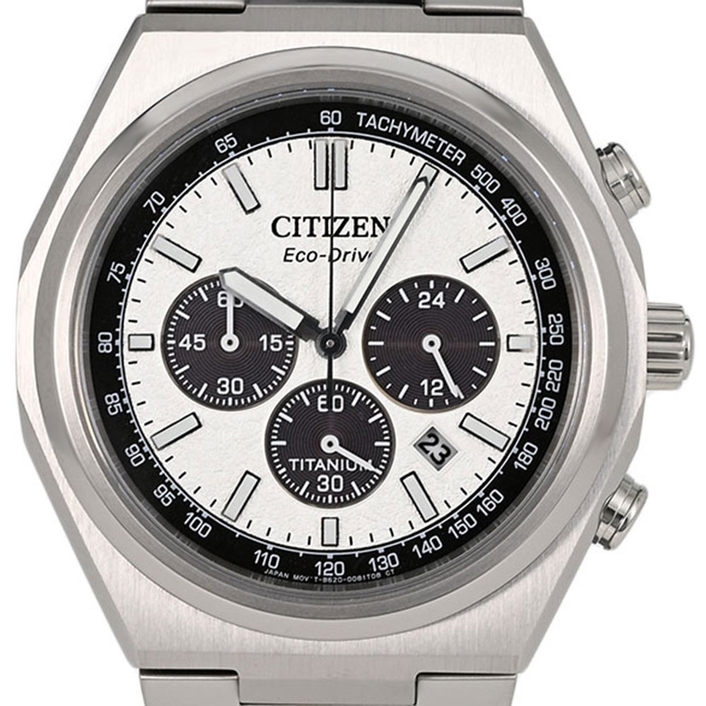 時計倉庫TOKIAのCITIZEN シチズン CA4610-85A アナログ ソーラー 前進 ZENSHIN コレクション クロノグラフ メンズ腕時計 プレゼント ギフト 1年保証 送料無料｜アングル3