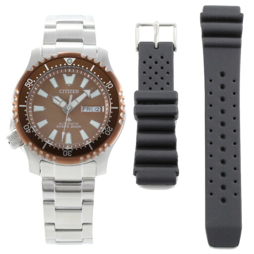 CITIZEN シチズン NY0164-65X アナログ 自動巻き PROMASTER プロマスター 替えベルト付きメンズ腕時計 プレゼント ギフト 1年保証 送料無料 CITIZEN シチズン NY0164-65X アナログ 自動巻き PROMASTER プロマスター 替えベルト付きメンズ腕時計 プレゼント ギフト 1年保証 送料無料