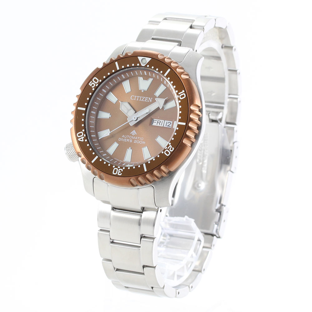 CITIZEN シチズン NY0164-65X アナログ 自動巻き PROMASTER　プロマスター 替えベルト付きメンズ腕時計 プレゼント ギフト 1年保証 送料無料