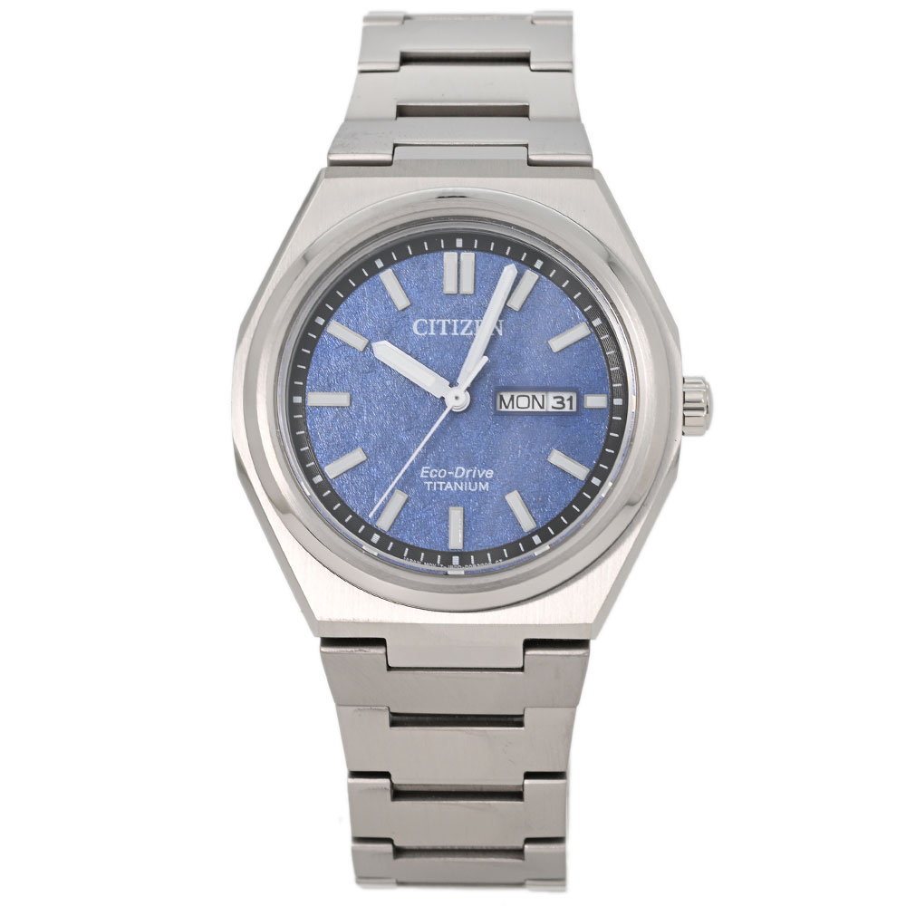 樂天商城 - CITIZEN シチズン AW0130-85L アナログ ソーラー Eco-drive Super　エコドライブ　ブルー メンズ腕時計 プレゼント ギフト 1年保証 送料無料