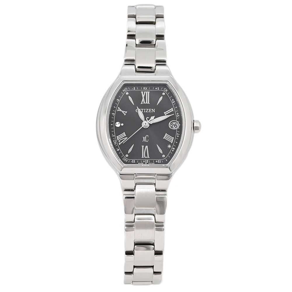 Rakuten - 【SSクーポン配布中】CITIZEN XC ES9360-66E アナログ 電波ソーラー basic collection レディース腕時計 プレゼント ギフト 3年保証 送料無料