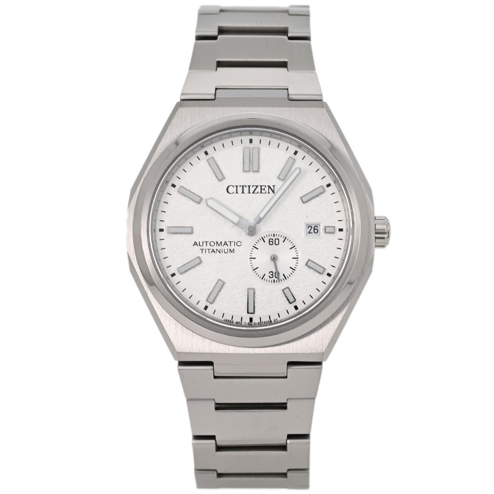 Rakuten - CITIZEN シチズン NJ0180-80A アナログ 自動巻き ZENSHIN　TSUYOSA（ツヨサ）ホワイト メンズ腕時計 プレゼント ギフト 1年保証 送料無料