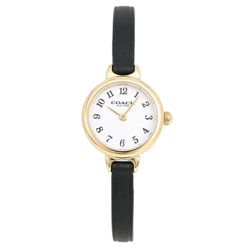 Other - COACH コーチ 14504654 アナログ クオーツ IRIS アイリス ゴールド　レザー　ブラック レディース腕時計 プレゼント ギフト メーカー2年保証 送料無料