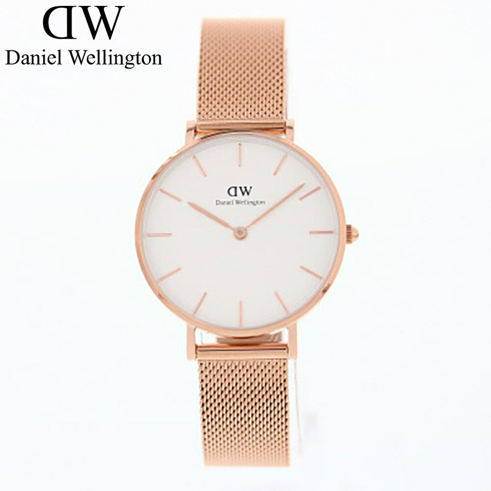 ダニエルウェリントン DANIEL WELLINGTON ダニエル ウェリントン DW00100163腕時計 時計 レディース メタル ステンレス メッシュ ローズゴールド カジュアル ビジネスプレゼント ギフト 1年保証 送料無料 父の日