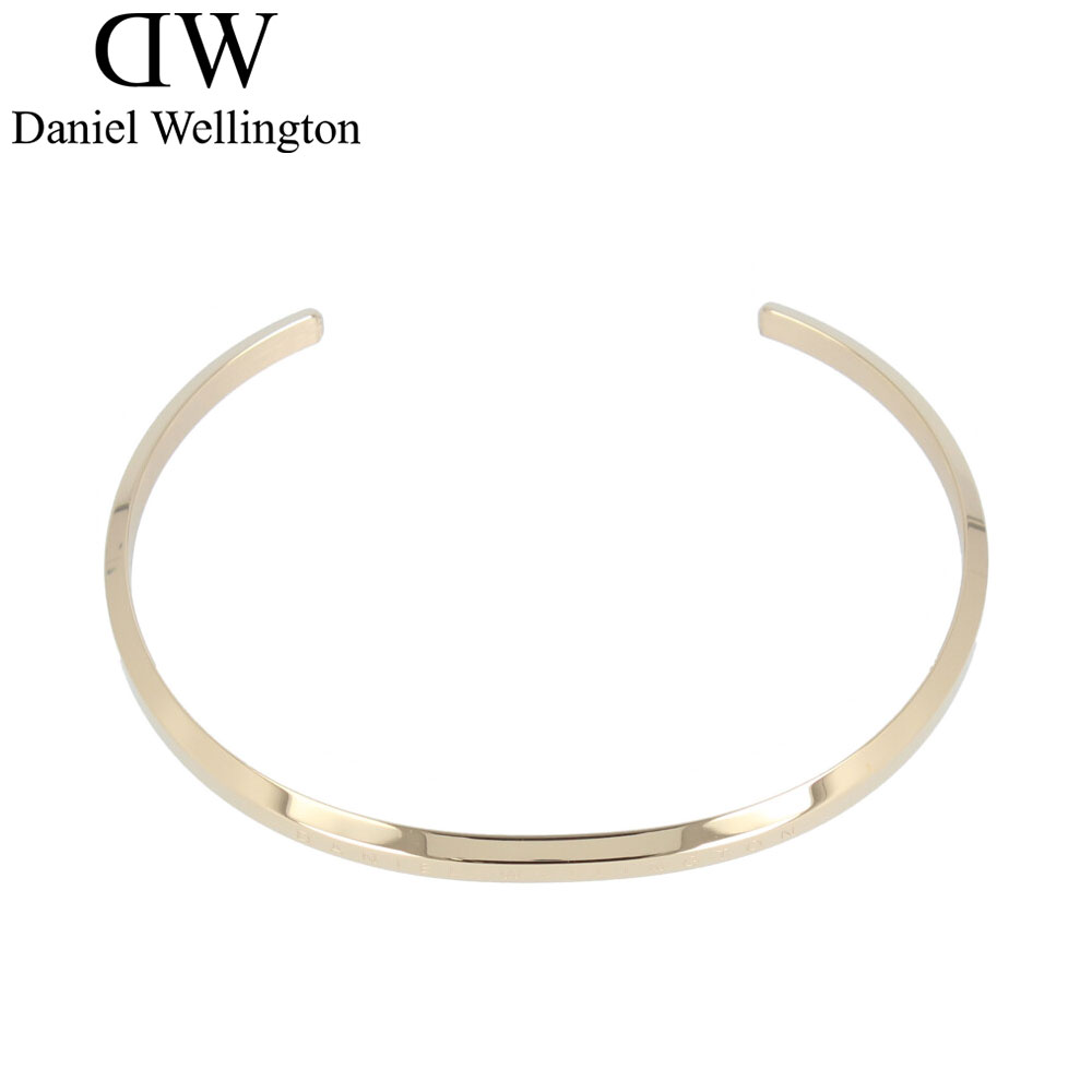 DANIEL WELLINGTON ダニエルウェリントン DW CLASSIC BRACELETバングル ブレスレット アクセサリー メンズ Lサイズ ステンレス ゴールド DW00400074プレゼント ギフト 送料無料 父の日