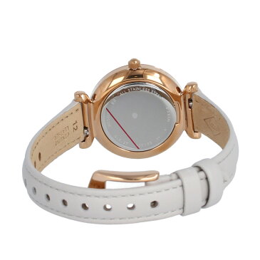 FOSSIL / フォッシル CARLIE MINI カーリー ミニ ES4529 腕時計 レディース 28mm ローズゴールド マザーオブパール レザーベルト 革 グレー 【あす楽対応_東海】