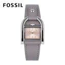 フォッシル 最大500円OFFクーポン配布中！5/16 1:59まで FOSSIL フォッシル HARWELL腕時計 時計 レディース クオーツ アナログ 3針 ステンレス レザー グレー シルバー ピンク ES5265プレゼント ギフト 1年保証 送料無料 母の日