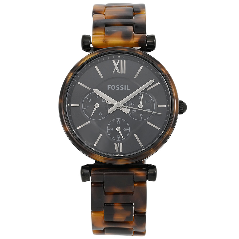 FOSSIL フォッシル ES4659 アナログ クオーツ べっこう柄 レディース腕時計 プレゼント ギフト 1年保証 送料無料