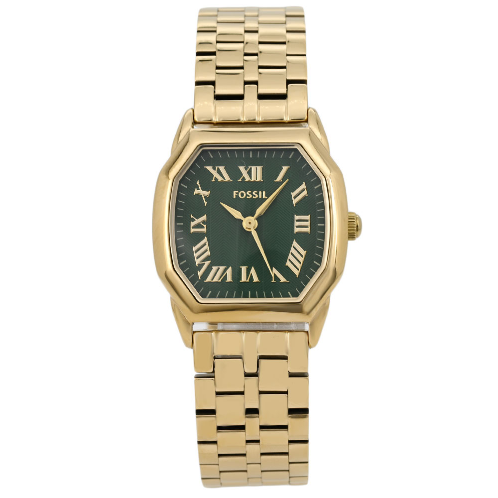 Rakuten - FOSSIL フォッシル ES5451 アナログ クオーツ Harlow　ハーロウ　グリーン レディース腕時計 プレゼント ギフト 1年保証 送料無料