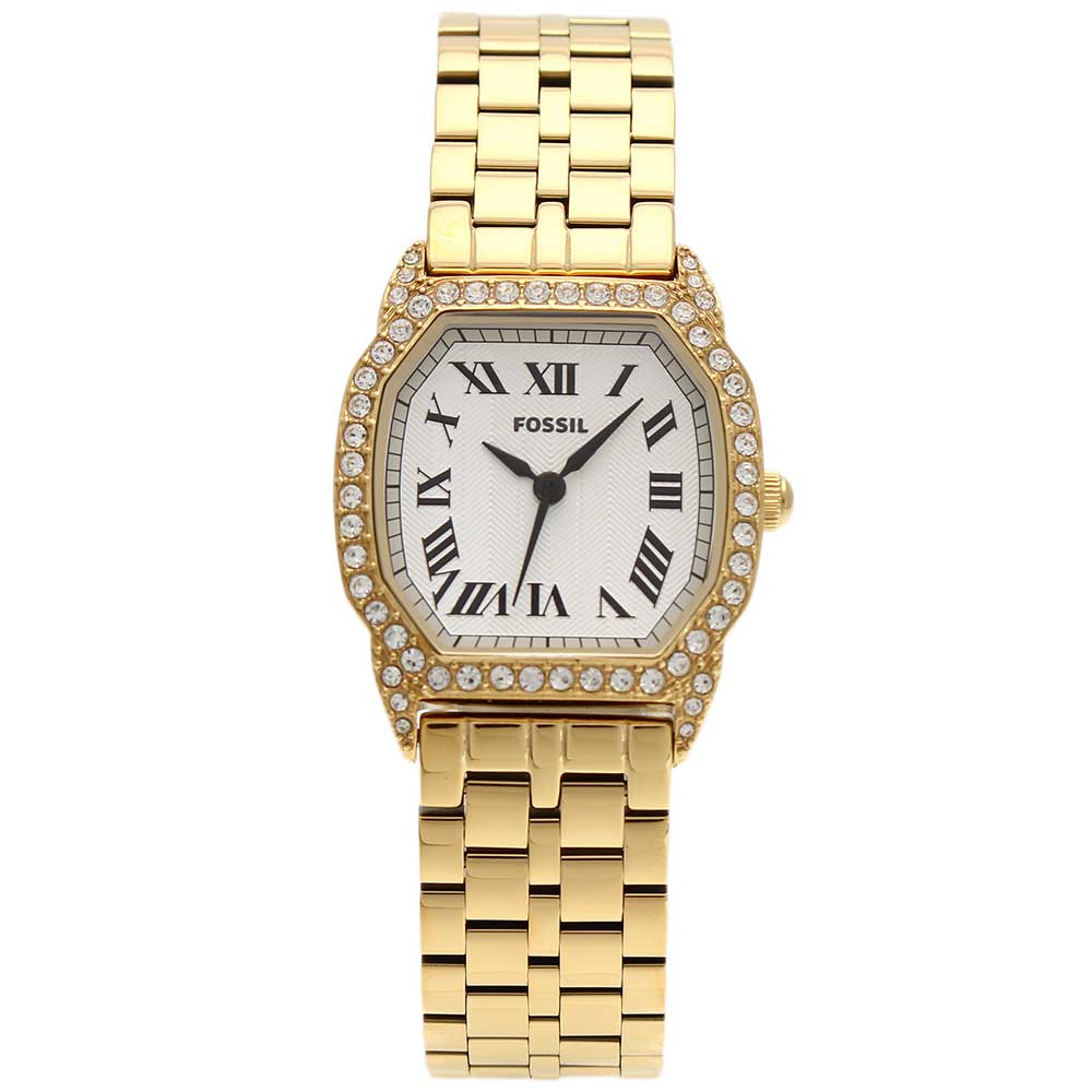 FRANCK MULLER - FOSSIL フォッシル ES5489 アナログ クオーツ HARLOW　ホワイト レディース腕時計 プレゼント ギフト 1年保証 送料無料