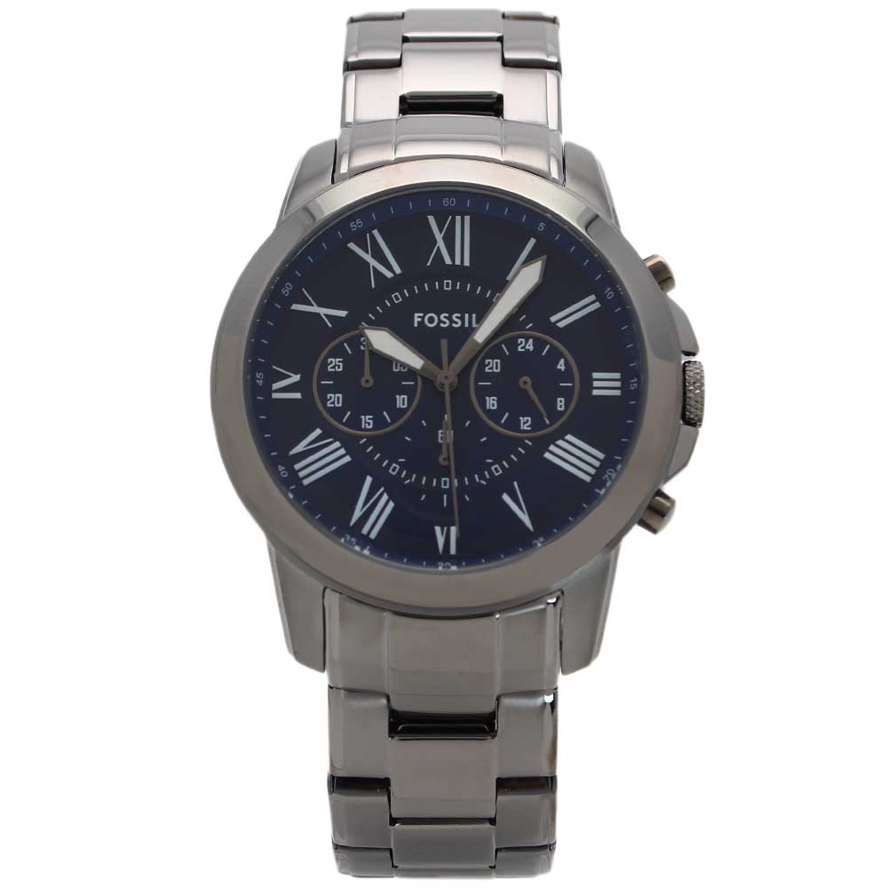 Other - FOSSIL フォッシル FS6133 アナログ クオーツ GRANT　ブルー メンズ腕時計 プレゼント ギフト 1年保証 送料無料