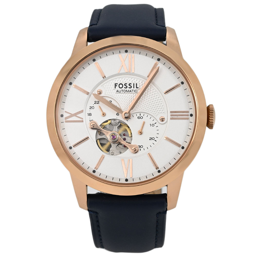 Rakuten - FOSSIL フォッシル ME3171 アナログ 自動巻き TOWNSMAN タウンズマン　オートマティック　ブラックレザー メンズ腕時計 プレゼント ギフト 1年保証 送料無料