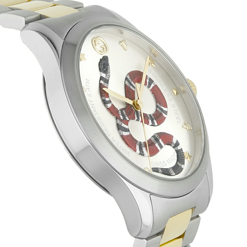 時計倉庫TOKIAのGUCCI. グッチ YA1264075 G-TIMELESS Gタイムレス メンズ クオーツ 腕時計 プレゼント ギフト 1年保証 送料無料｜アングル2