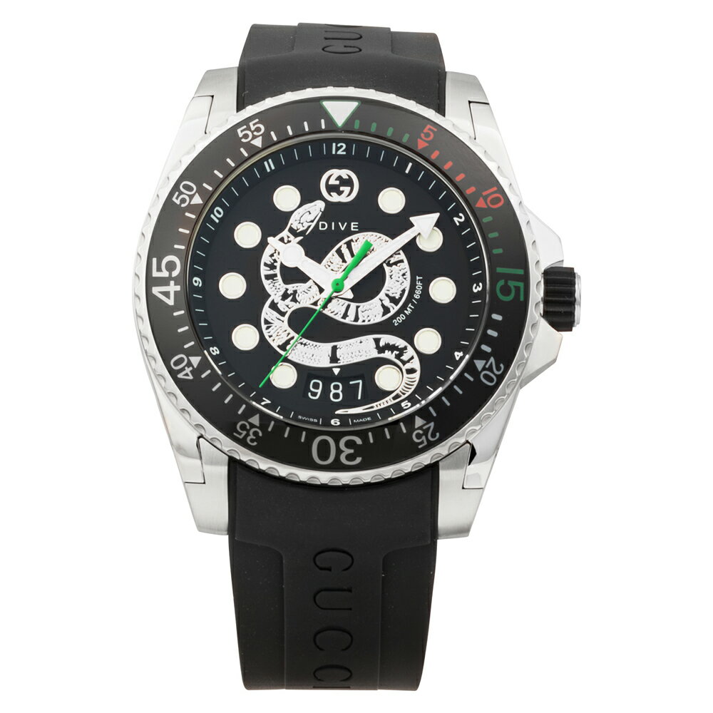 GUCCI. グッチ YA136217 Dive ダイブ メンズ クオーツ 腕時計 プレゼント ギフト 1年保証 送料無料